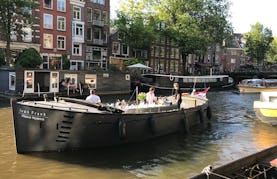 Private Electric Sloop Boat Tour, Drinks & BBQ in Amsterdam