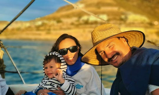 Happy family aboard Vito