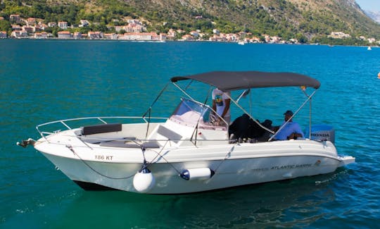 Atlantic Marine 670 Open (186) Deck Boat Rental in Dobrota