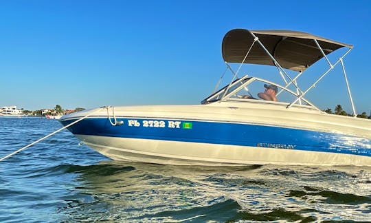 Stingray 19ft Deck Boat for Daily Rental in Gulfport, FL