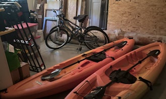 Kayaks for rent on Lake Hartwell and Lake Keowee, SC
