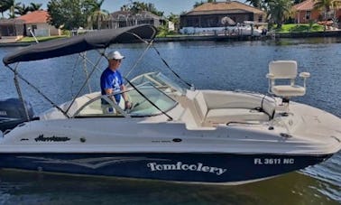 Aluguel de barcos Sundeck “Chasing Heaven Too” Hurricane 195 em Cape Coral, Flórida