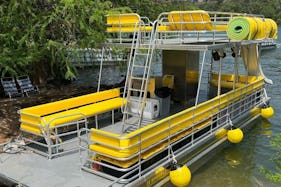 The Banana Boat is ready for you and 25 friends! ** ONLY LAKE AUSTIN **