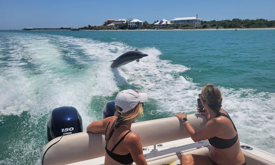 Twin Engine Power Boat VIP Adventure  in Ft Myers & Surrounding Barrier Islands