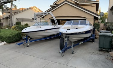 Fun and Fast Chaparral Bowrider for rent @  New Melones Lake.