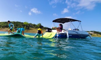 Starcraft Deck Boat with Captain for $600 for 4 hours in Canyon Lake, Texas