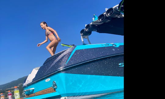 Premium Wakeboard Boat in Lake Country