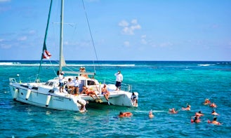 Sailing and Camping in San Pedro Belize on This Amazing 42ft Cruising Catamaran!