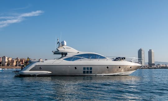 モーターヨット Azimut 68S をチャーターしよう-バルセロナのエスペランサ