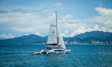 Seawind 1160 Sailing (6 hours) - Sunset private yacht cruise
