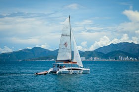 Seawind 1160 Sailing (6 hours) - Sunset private yacht cruise