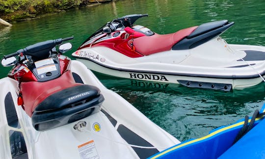 Cruise, Swim, or Party on Lake Norman with Honda Jetskis