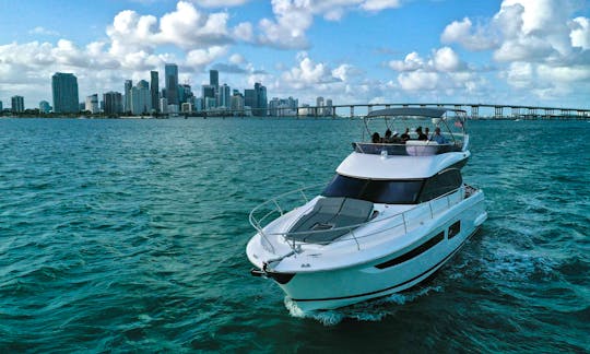 💎 Stylish & Spacious 50 Prestige Flybridge Motor Yacht in Miami