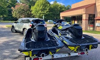 Two (2) 2021 Yamaha VX Limited HO Jetski for rent in Lake Norman (PWC RENTAL)