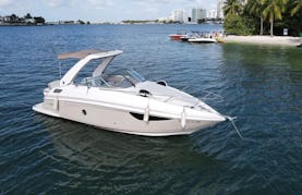 29' Regal Cruiser for rent with full drinks included in Miami Beach, Florida!!