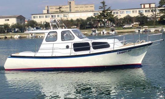 Panoramic Tour around Zadar Islands onboard 23' Traditional Wooden Boat