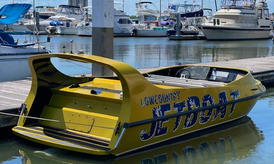 Jetboat thrill tour in Charleston, SC