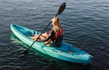 2022 Lifetime Kayaks for rent at Indian Lake Ohio
