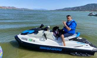 Fishing on a NEW 2022 Sea-Doo Fish Pro in Lake Elsinore