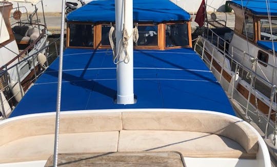 2 Cabin Gulet Private Charter for Daily Boat Trip in Bodrum, Muğla