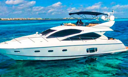 AZIMUT 64 FT - UP TO 15 PAX NAVIGATE MEXICO