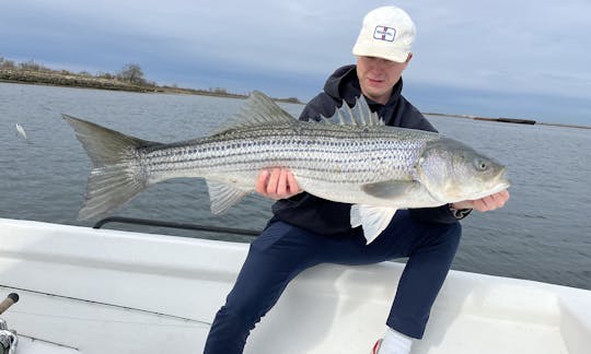 Fishing Charter on 22' CapeCraft Bay Boat in Brooklyn, New York