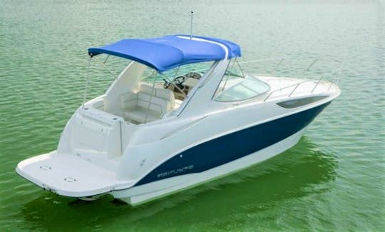 28' Cruiser Boat for Any Occasion/ Event – Party Friendly with Washroom and Sound System!!