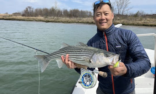 Fishing Charter on 22' CapeCraft Bay Boat in Brooklyn, New York