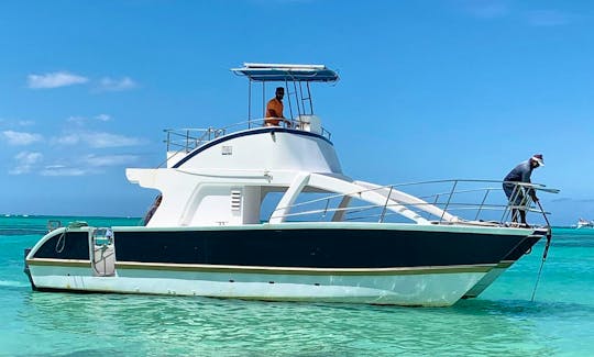37ft Luxury Private Catamaran Charter in Punta Cana, Dominican Republic