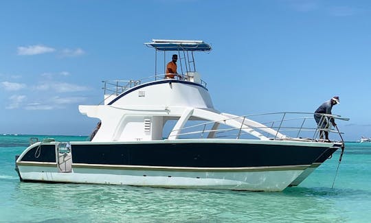 37ft Luxury Private Catamaran Charter in Punta Cana, Dominican Republic