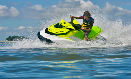 Enjoy our 2022 Seadoo GTI 130's.  We do hour rentals and high speed Adventures.