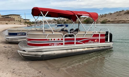 20ft Sun Tracker Party Barge for rent in Lake Havasu City, AZ