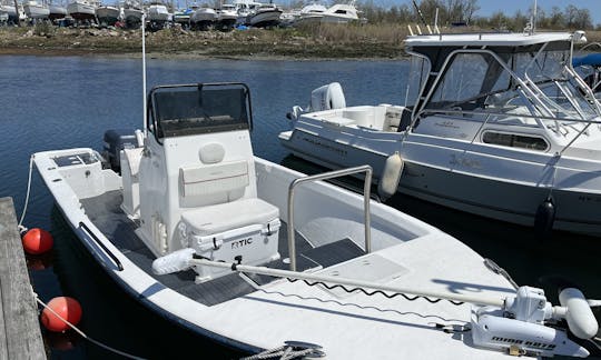 Fishing Charter on 22' CapeCraft Bay Boat in Brooklyn, New York