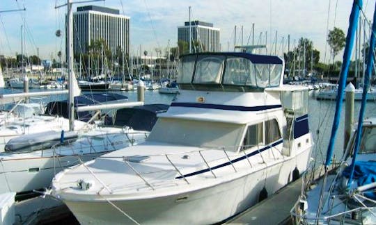 42' Chris Craft Catalina yacht in Marina Del Rey Harbor Cruise