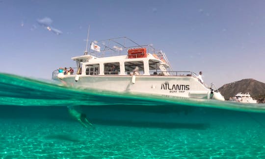 Atlantis Boat Latchi 
Sightseeing with 1 hour of snorkeling time at the Blue Lagoon, Cyprus
