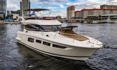 ''Passion'' Prestige 500 Flybridge Motor Yacht Rental in Tampa, Florida