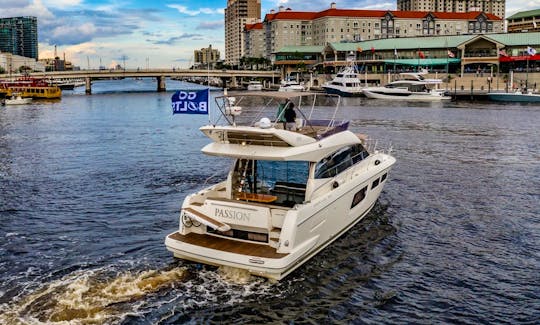 ''Passion'' Prestige 500 Flybridge Motor Yacht Rental in Tampa, Florida