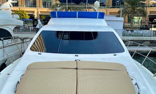 62ft Motor Yacht Charter in Dubai, UAE