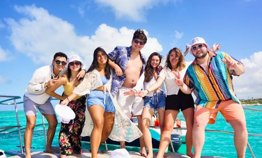 Charter the Power Catamaran in Punta Cana, La Altagracia for up to 50 person!