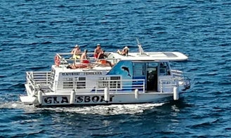 Explore the coast of Zadar Archipelago on this amazing Glassboat!