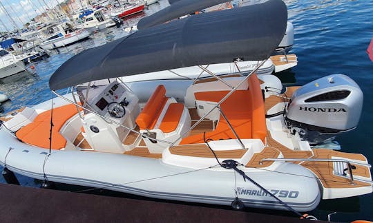 Rib for 12 people, Marlin 790, Trogir