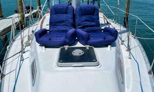 Comfortable captains chairs