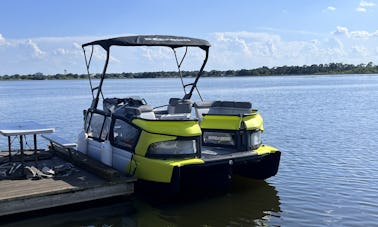 Sea-doo Switch Pontoon Winter Haven Chain Of Lakes In Central Florida