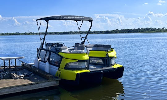 Sea-doo Switch Brand New On The Beautiful Winter Haven Chain Of Lakes In Central Florida