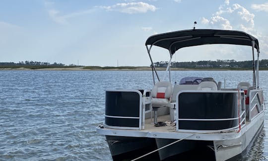 Impresionante alquiler de pontones Tritoon Suncatcher en Bluffton, Carolina del Sur