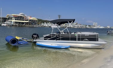 Bennington 22ft Pontoon Rental in Destin, Florida