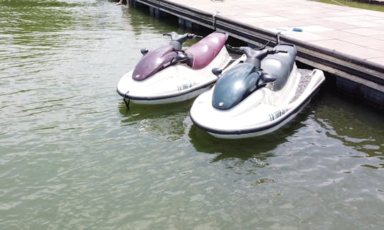 ☀️ 2 jet skis no Lago Conroe ☀️🏖🌊