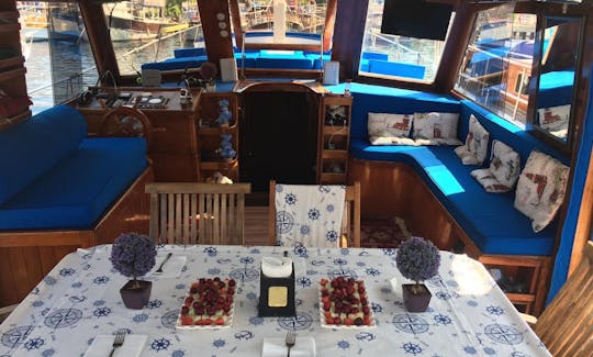 Charter the 49ft Gulet in Muğla, Turkey