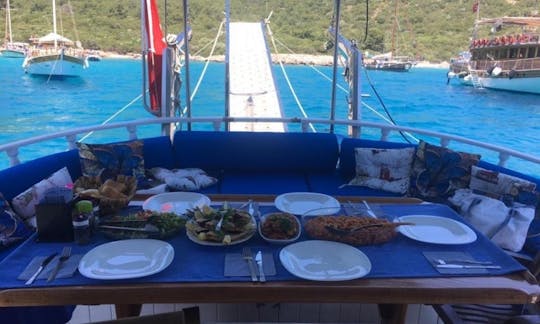 Charter the 49ft Gulet in Muğla, Turkey