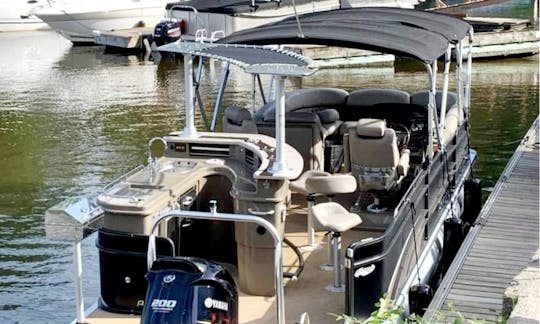 10 person Pontoon for Rent in Sainte-Catherine, Québec